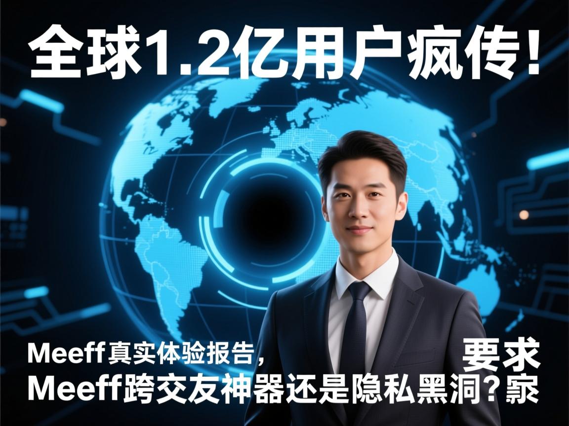 全球1.2亿用户疯传!Meeff真实体验报告,跨国交友神器还是隐私黑洞?