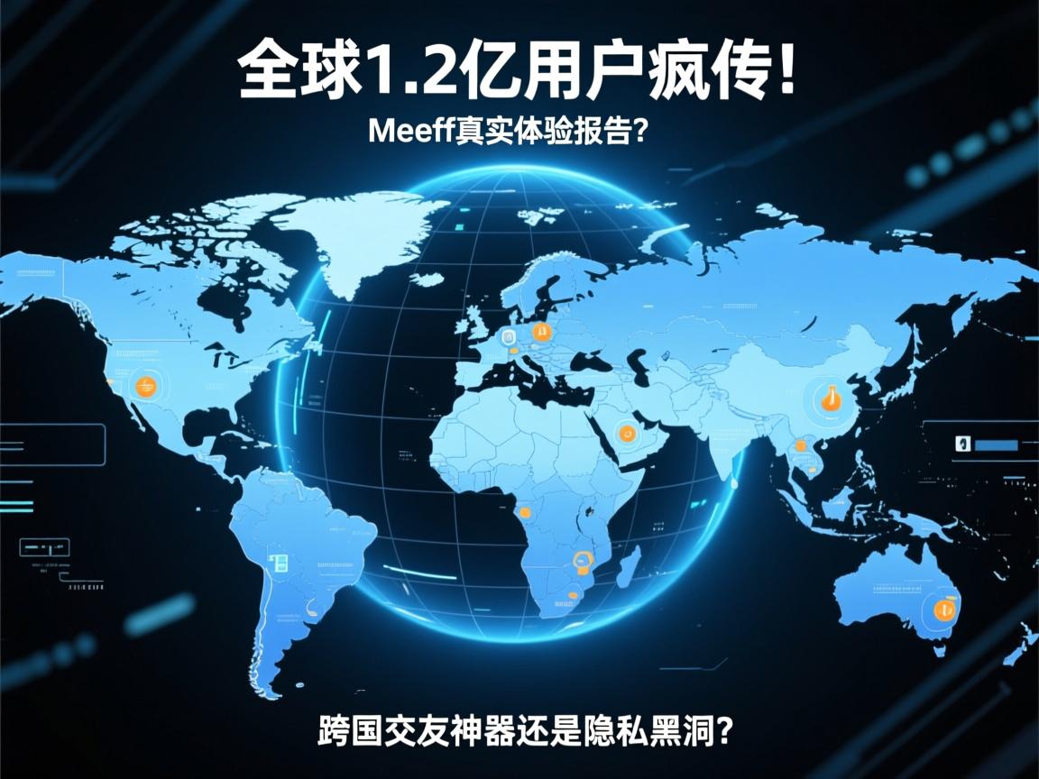 全球1.2亿用户疯传!Meeff真实体验报告,跨国交友神器还是隐私黑洞?