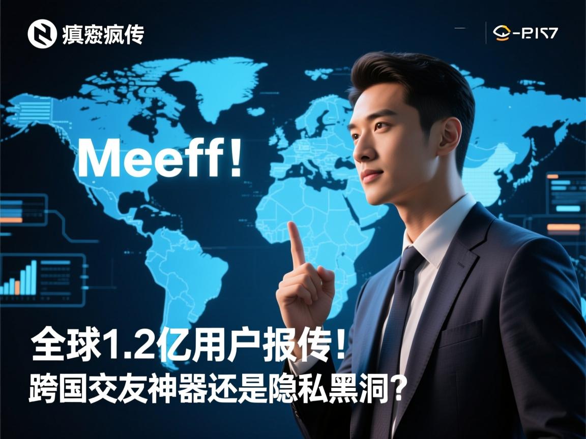 全球1.2亿用户疯传!Meeff真实体验报告,跨国交友神器还是隐私黑洞?