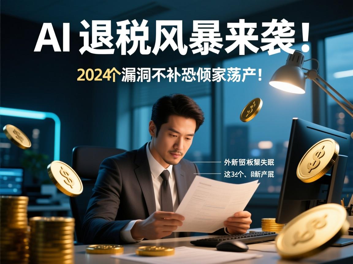 AI退税风暴来袭!2024新规让外贸老板集体失眠,这3个漏洞不补恐倾家荡产!