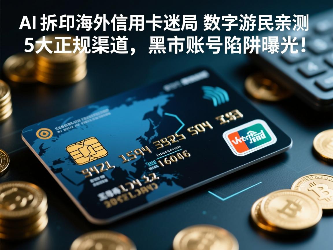 AI拆解海外信用卡迷局,数字游民亲测5大正规渠道,黑市账号陷阱曝光!