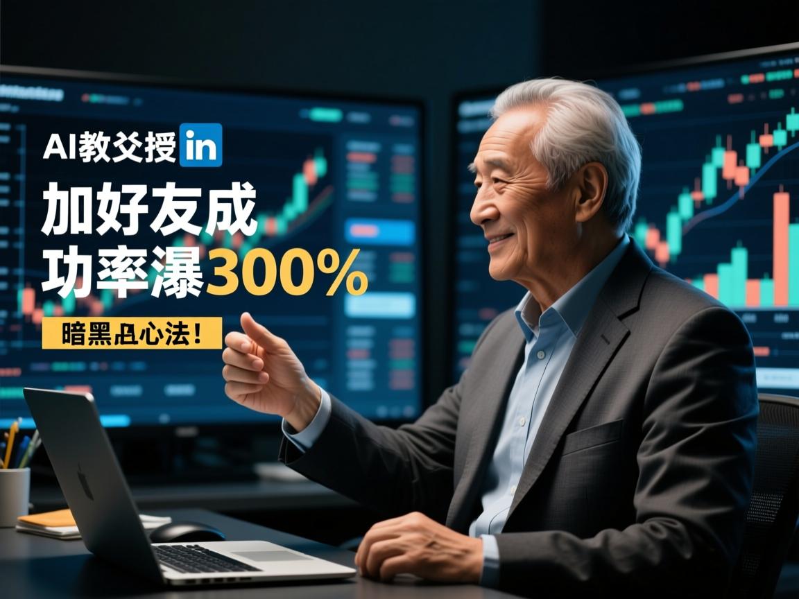 AI教父亲授,LinkedIn加好友成功率暴涨300%的暗黑心法!