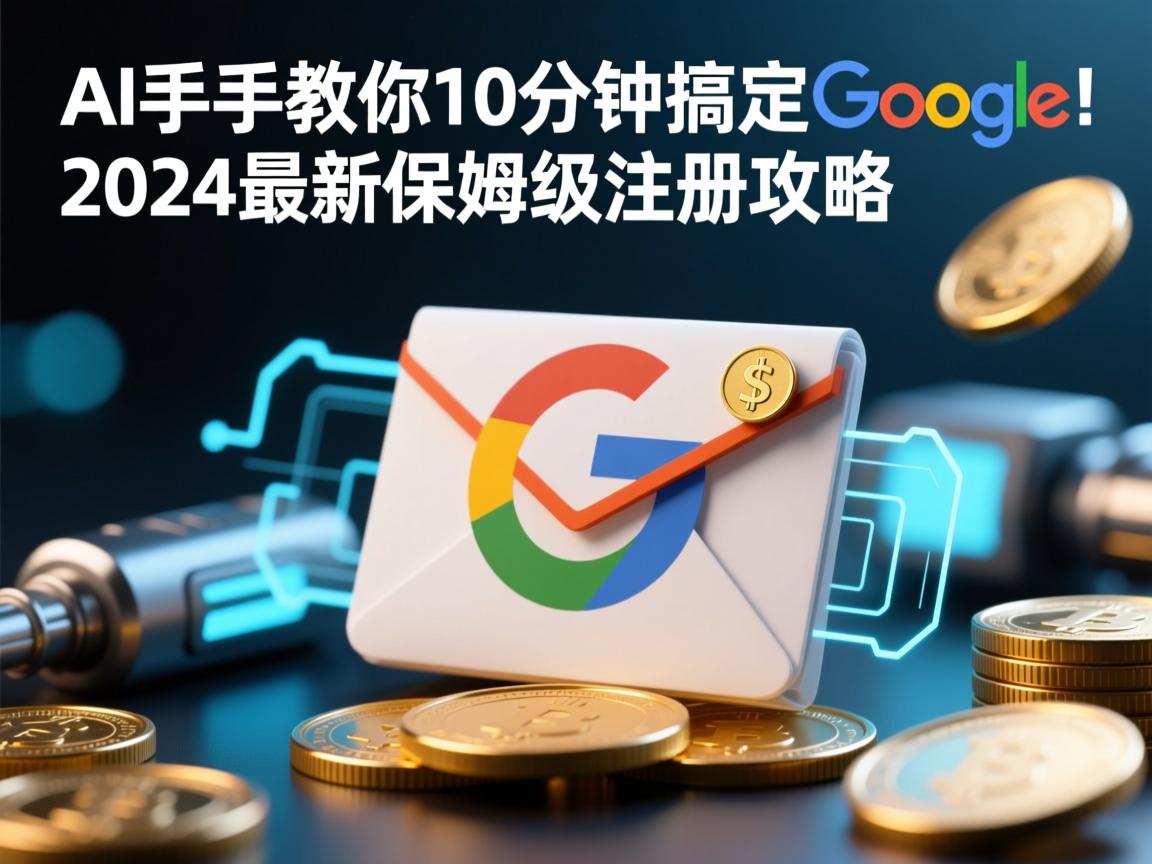 AI手把手教你10分钟搞定谷歌邮箱!2024最新保姆级注册攻略