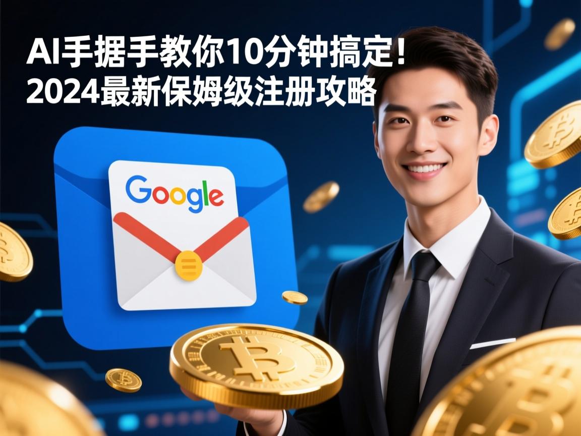 AI手把手教你10分钟搞定谷歌邮箱!2024最新保姆级注册攻略