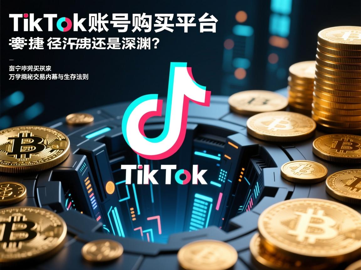 TikTok账号购买平台,捷径还是深渊?万字揭秘交易内幕与生存法则