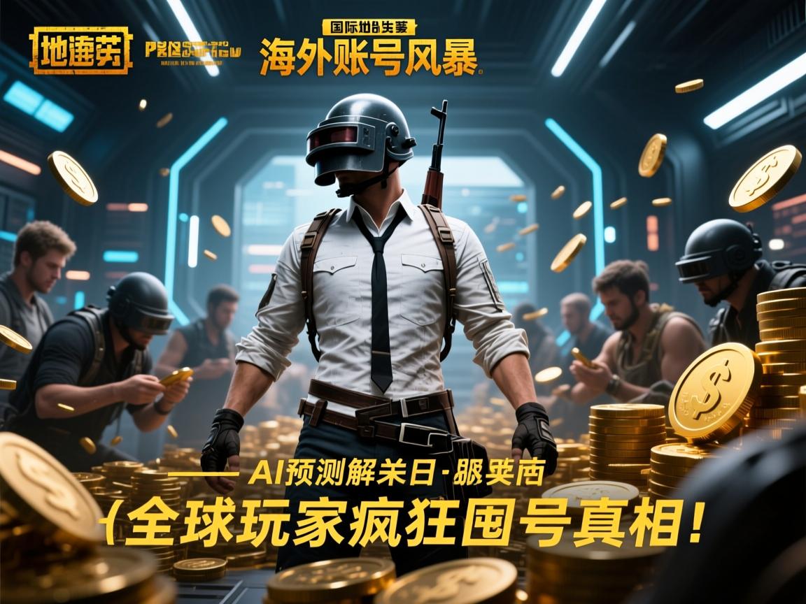 绝地求生国际服海外账号风暴,AI预测解禁日,全球玩家疯狂囤号真相!