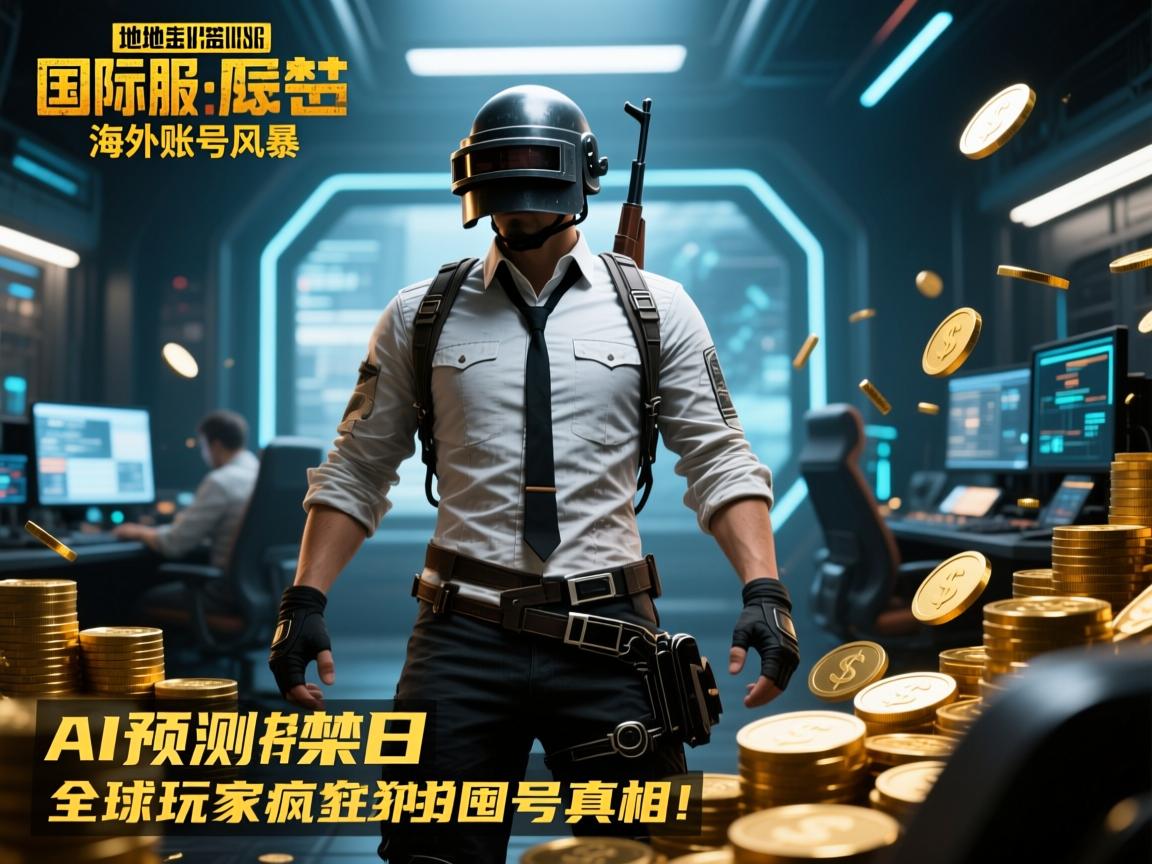 绝地求生国际服海外账号风暴,AI预测解禁日,全球玩家疯狂囤号真相!