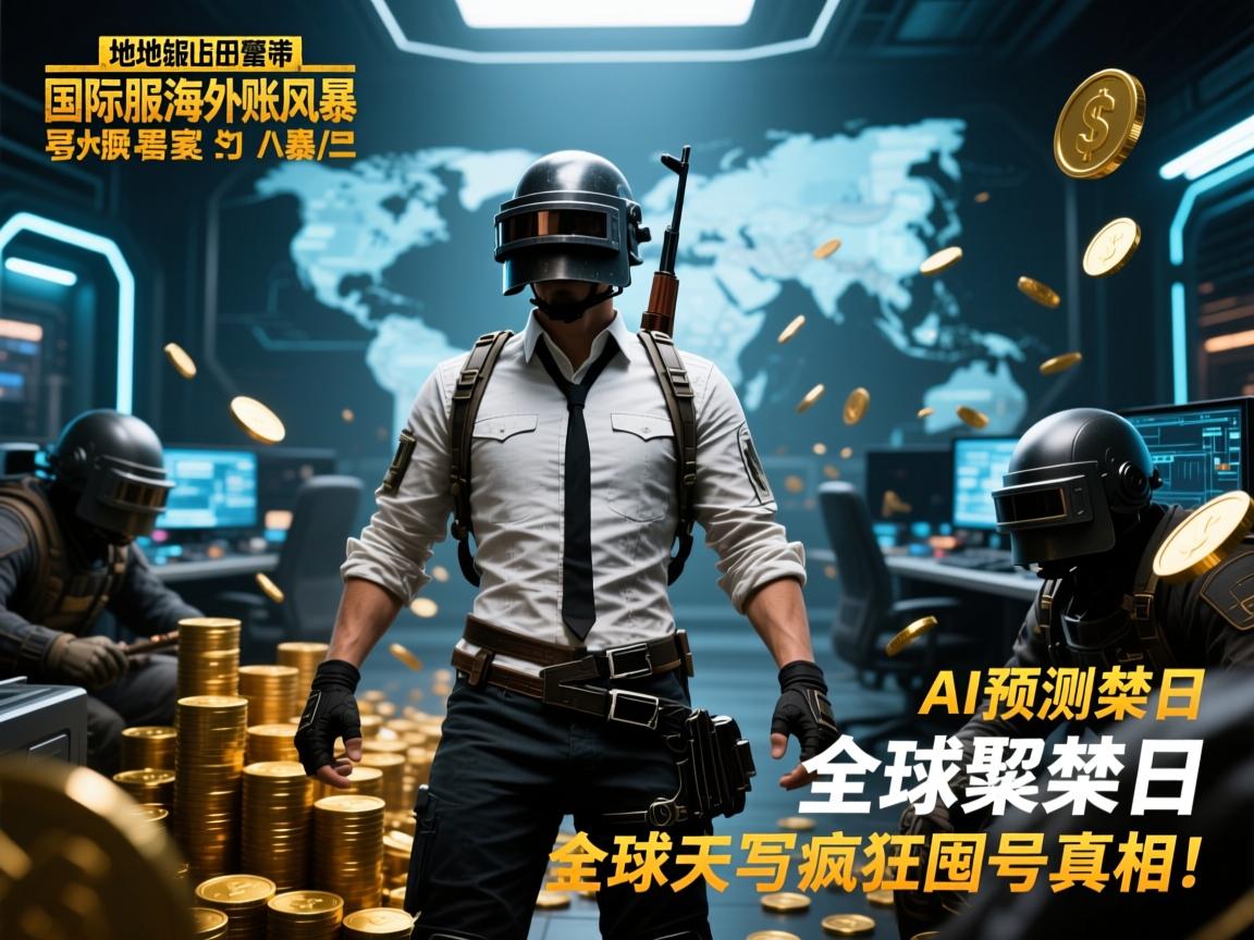 绝地求生国际服海外账号风暴,AI预测解禁日,全球玩家疯狂囤号真相!