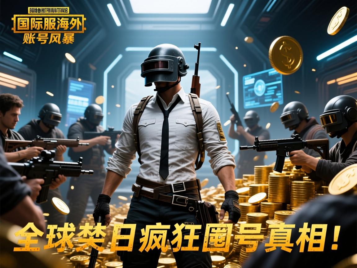 绝地求生国际服海外账号风暴,AI预测解禁日,全球玩家疯狂囤号真相!