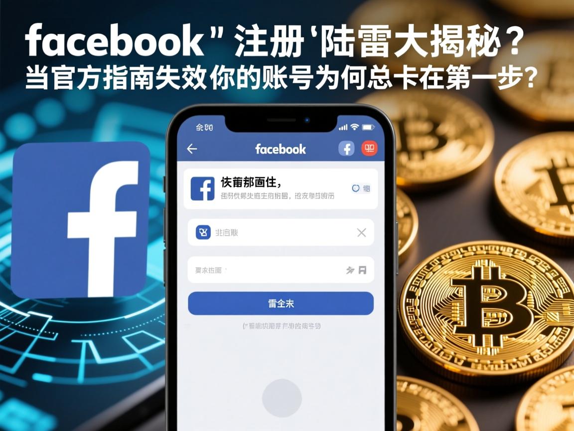 脸书注册雷区大揭秘,当官方指南失效,你的账号为何总卡在第一步?