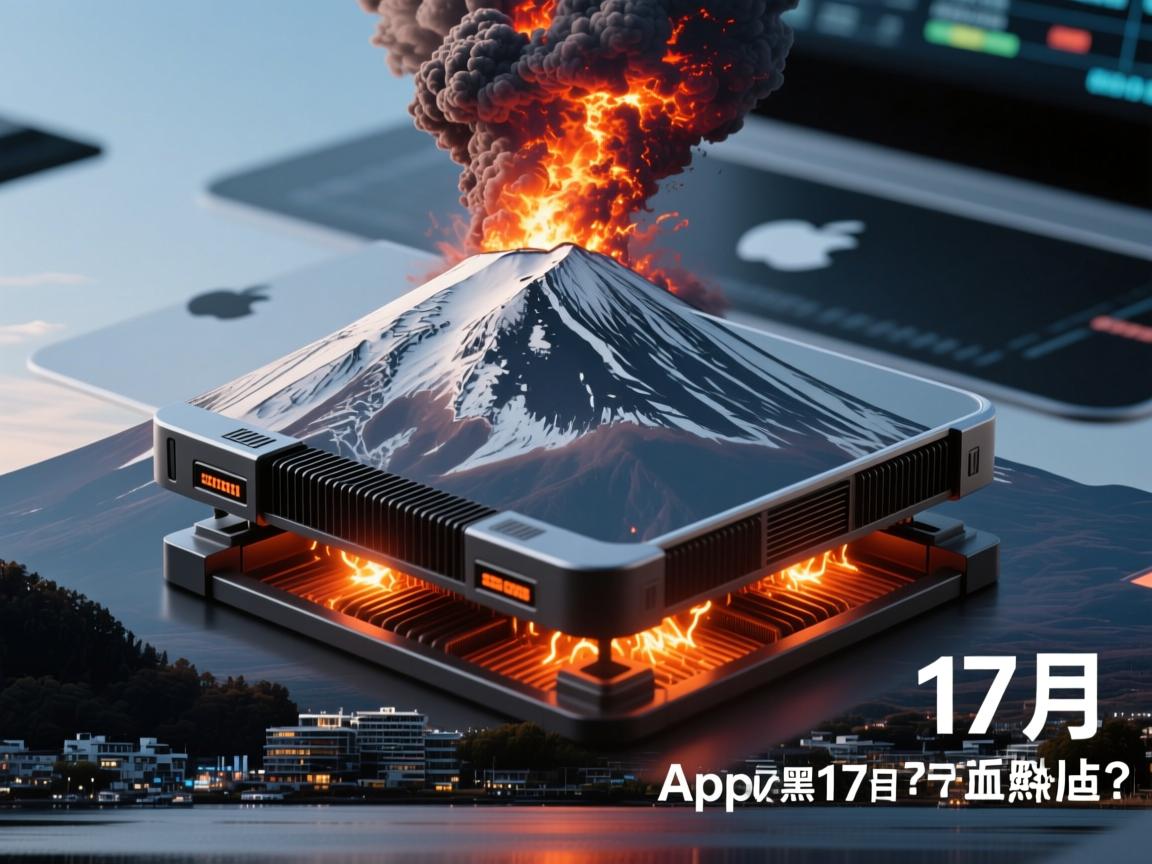 苹果17日版散热实测,富士山喷发式发热还是黑科技降温?