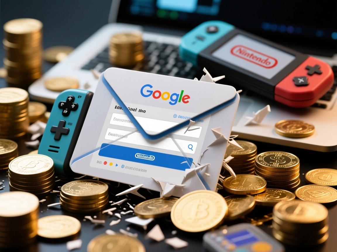 谷歌任天堂账户绑定翻车实录!邮箱注册瘫痪背后的三重陷阱