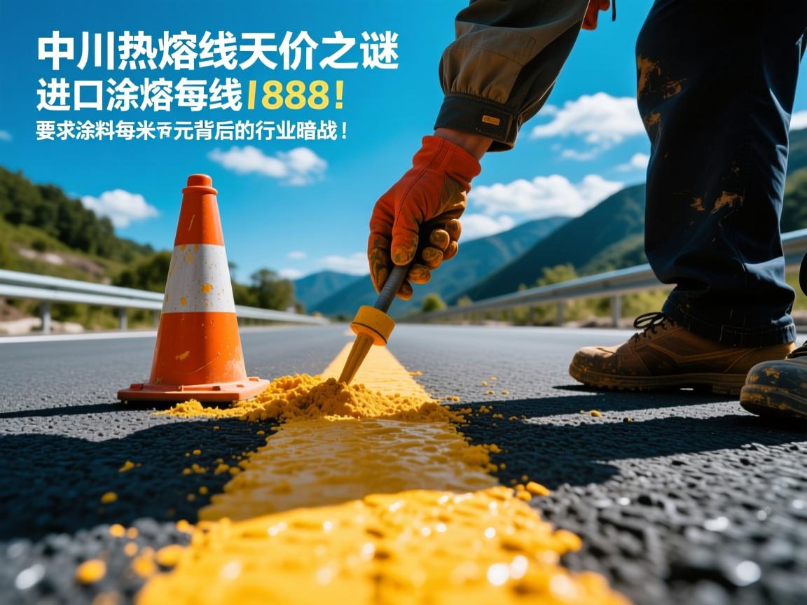 东川热熔标线天价之谜,进口涂料每米188元背后的行业暗战!