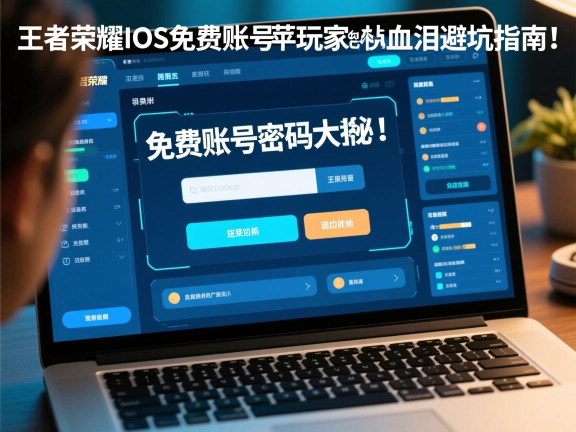 王者荣耀IOS免费账号密码大揭秘!苹果玩家必看的血泪避坑指南