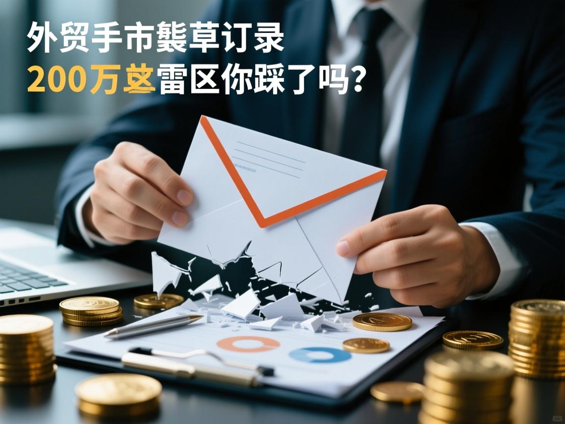 外贸老手翻车实录,一封邮件毁掉200万订单,这些雷区你踩了吗?