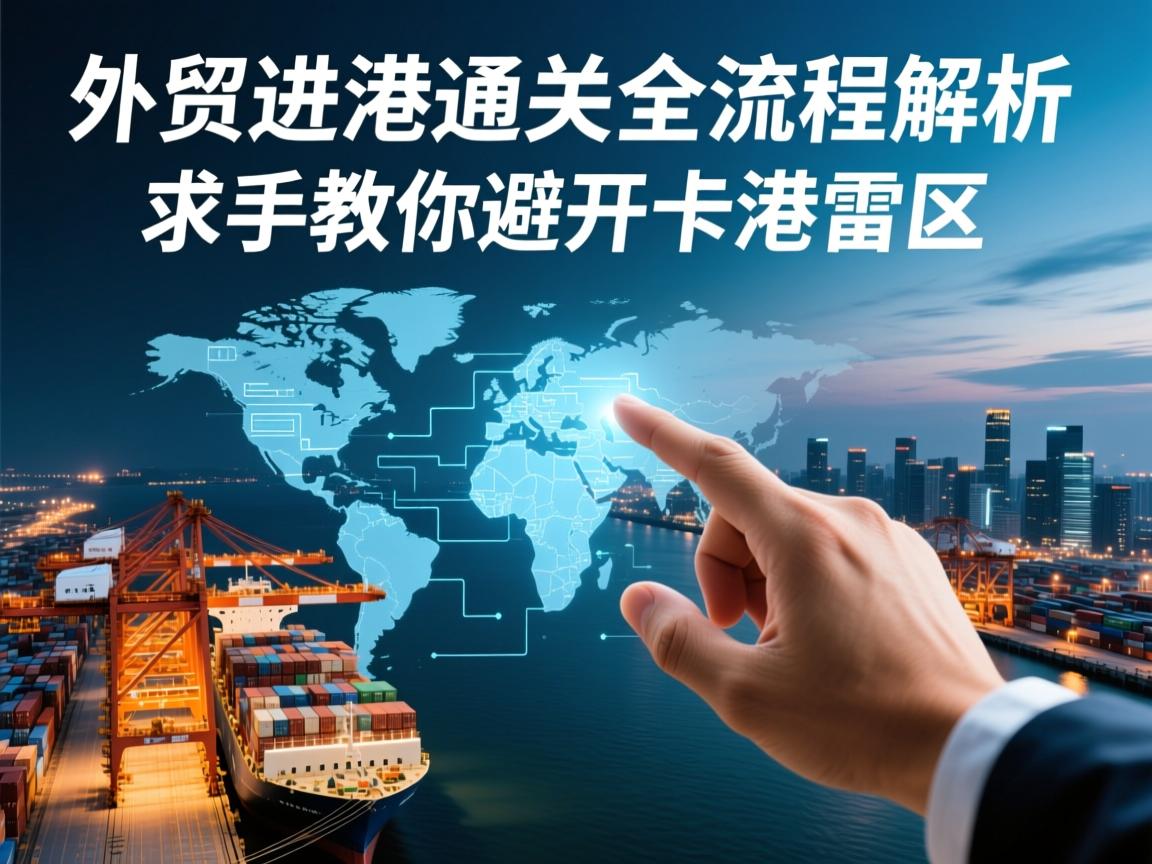 外贸进港通关全流程解析,手把手教你避开卡港雷区