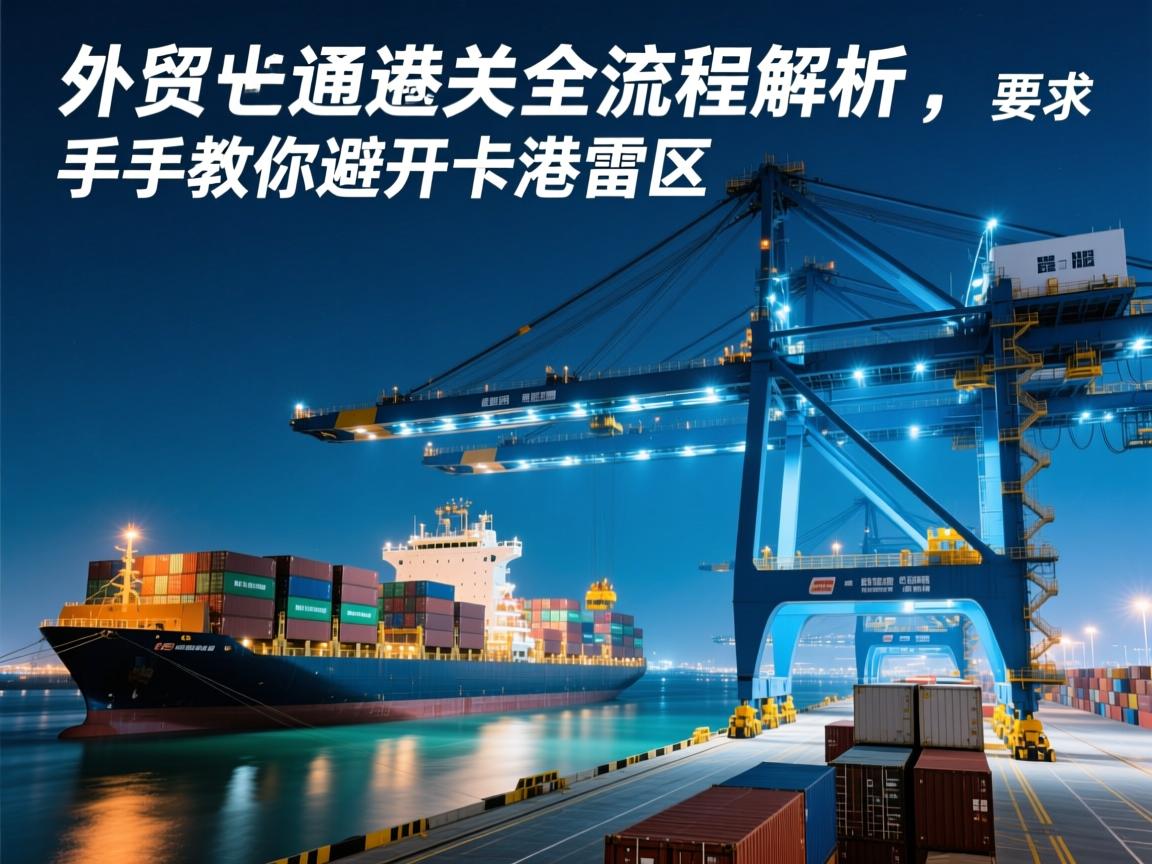 外贸进港通关全流程解析,手把手教你避开卡港雷区