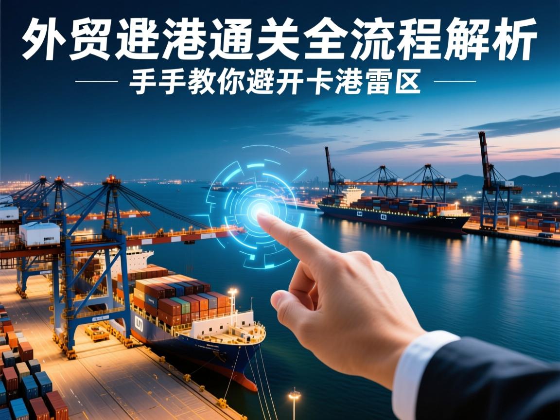 外贸进港通关全流程解析,手把手教你避开卡港雷区
