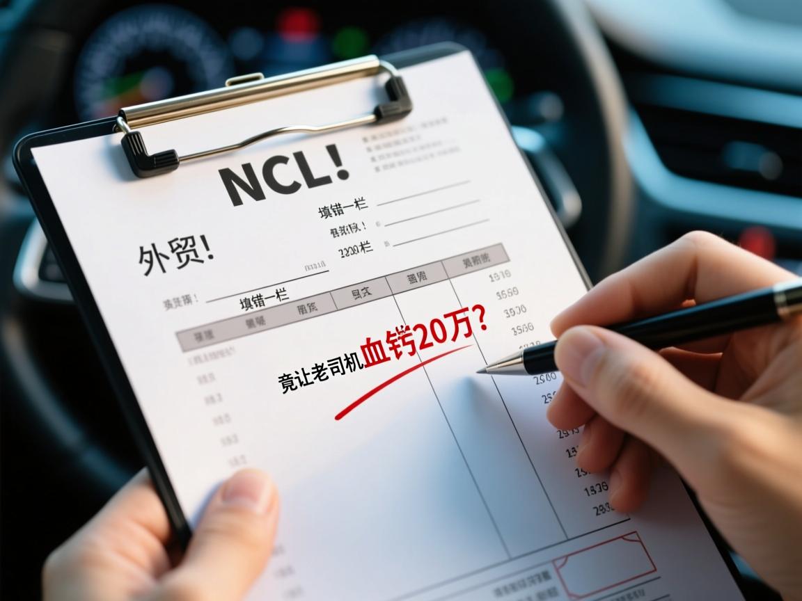 外贸单据惊现NCL!填错一栏,竟让老司机血亏20万?