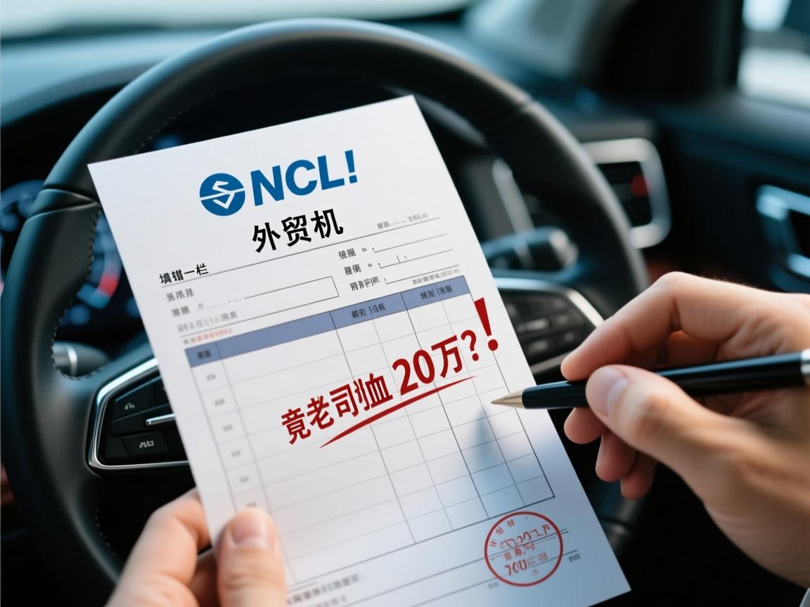 外贸单据惊现NCL!填错一栏,竟让老司机血亏20万?