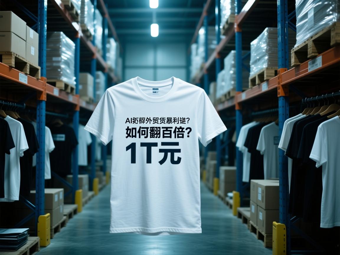 AI拆解外贸尾货暴利链,1元T恤如何翻百倍?神秘仓库探秘