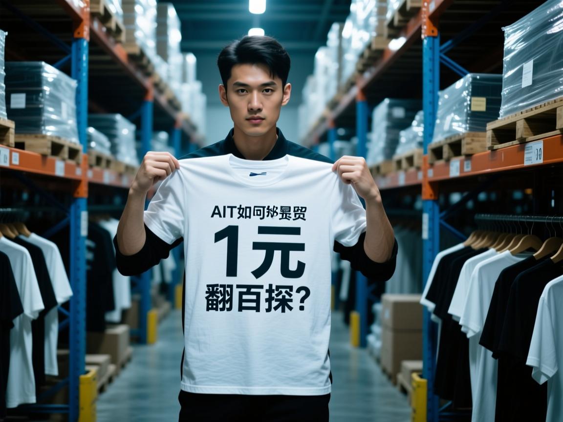 AI拆解外贸尾货暴利链,1元T恤如何翻百倍?神秘仓库探秘