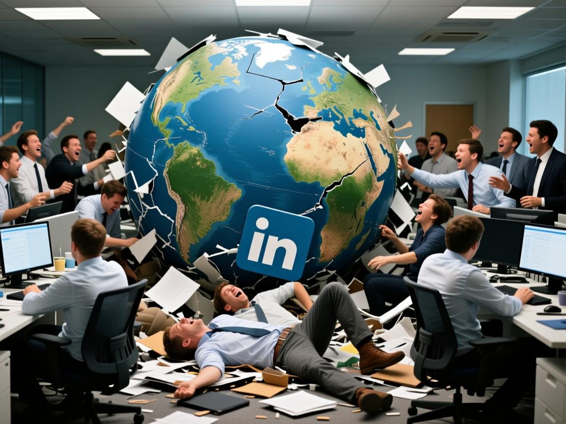 LinkedIn突发瘫痪!全球用户集体抓狂,职场社交一夜回到原始时代?