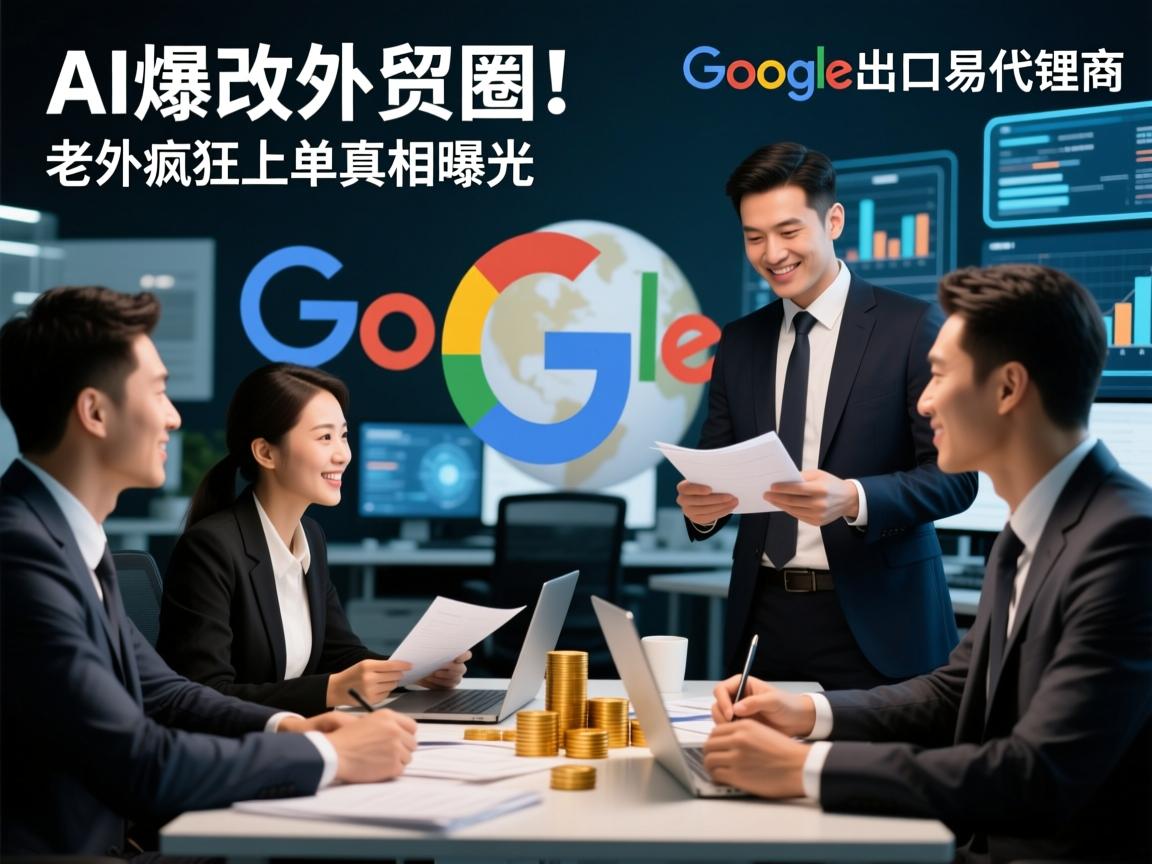 AI爆改外贸圈!Google出口易代理商用黑科技碾压同行,老外疯狂下单真相曝光