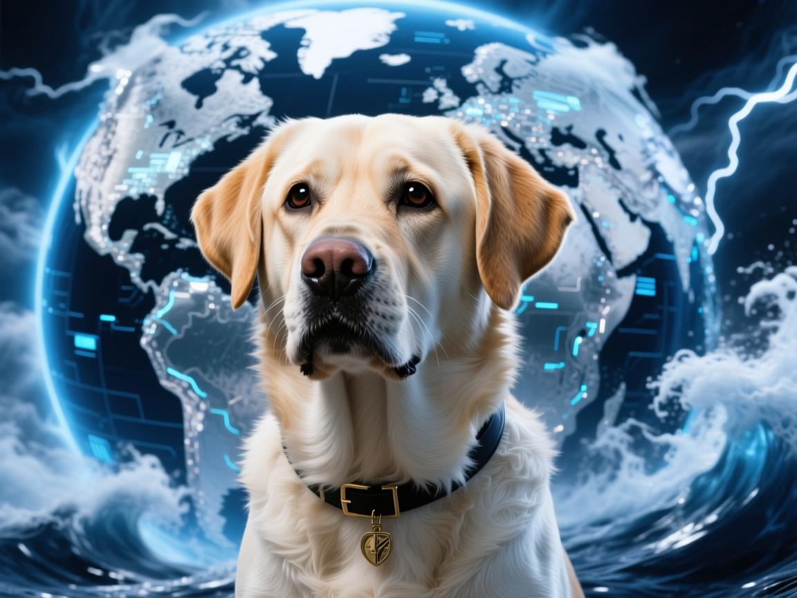 拉布拉多变种47,银蓝风暴席卷全球,天价犬种背后的伦理风暴