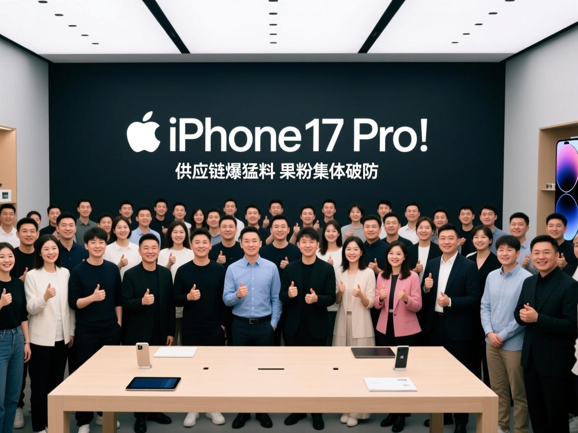 iPhone 17 Pro发售时间曝光!供应链曝猛料,果粉集体破防