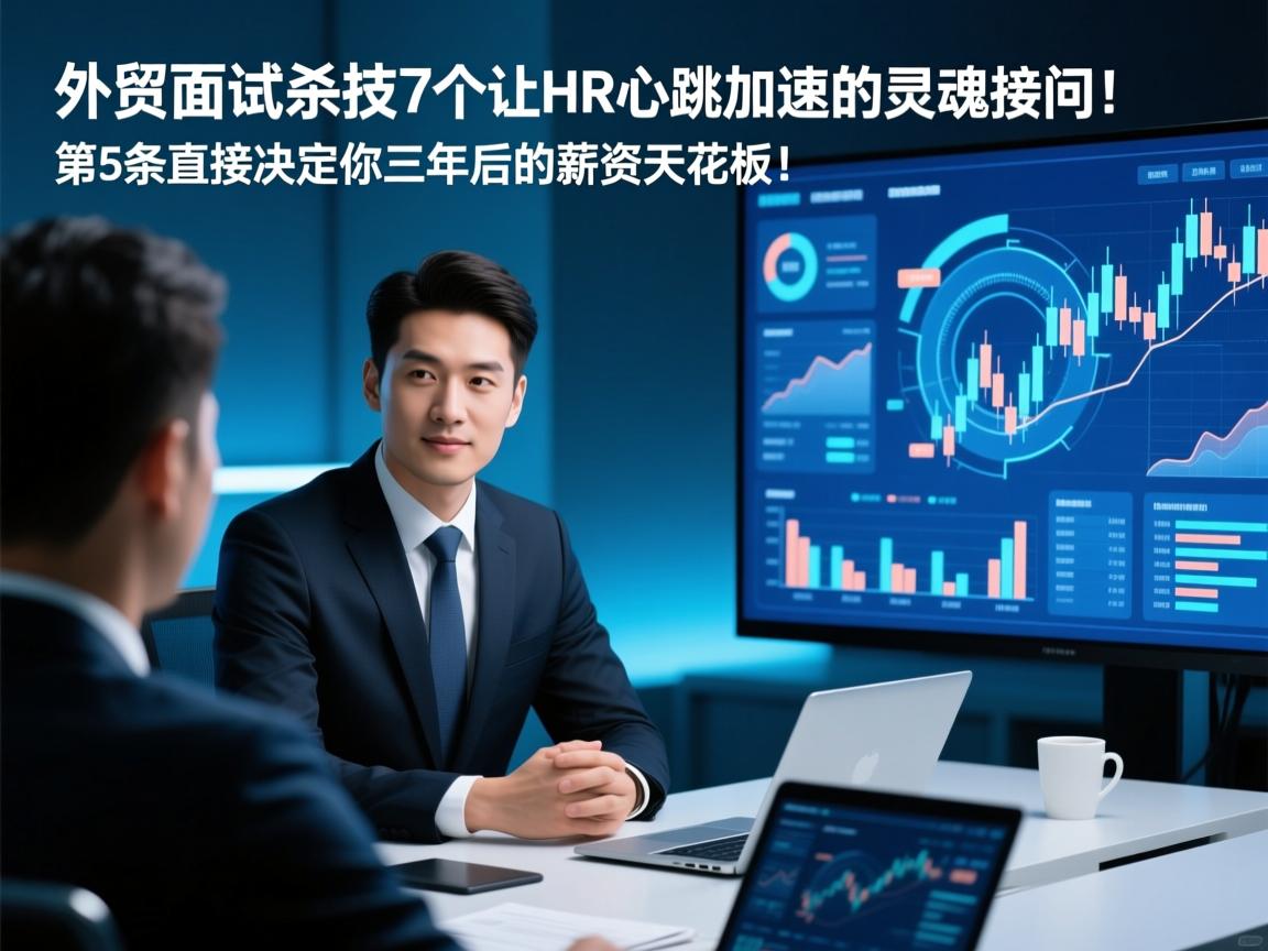 外贸面试必杀技,7个让HR心跳加速的灵魂拷问!第5条直接决定你三年后的薪资天花板!