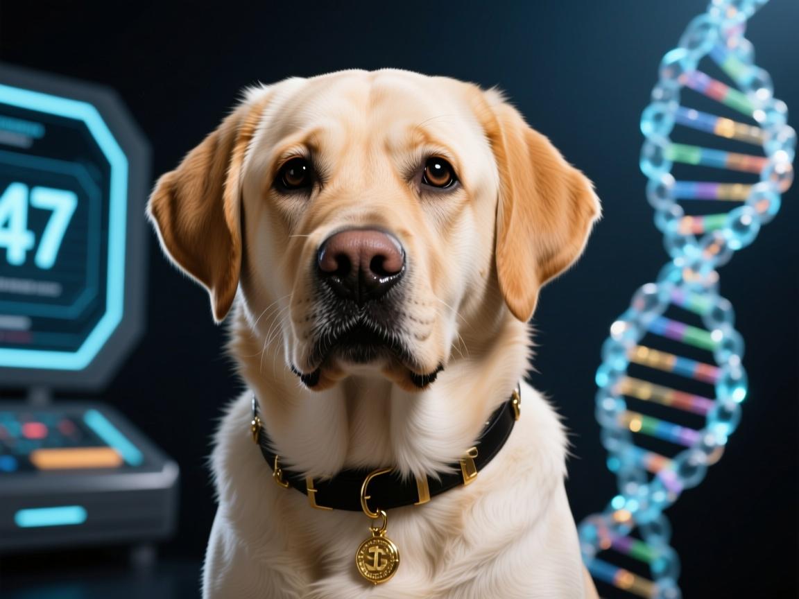 天价萌宠来袭!拉布拉多变种47揭秘,七位数身价背后的基因狂想曲