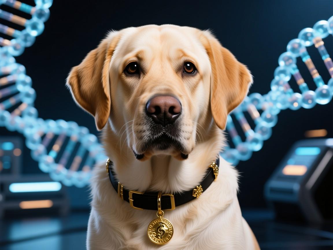天价萌宠来袭!拉布拉多变种47揭秘,七位数身价背后的基因狂想曲