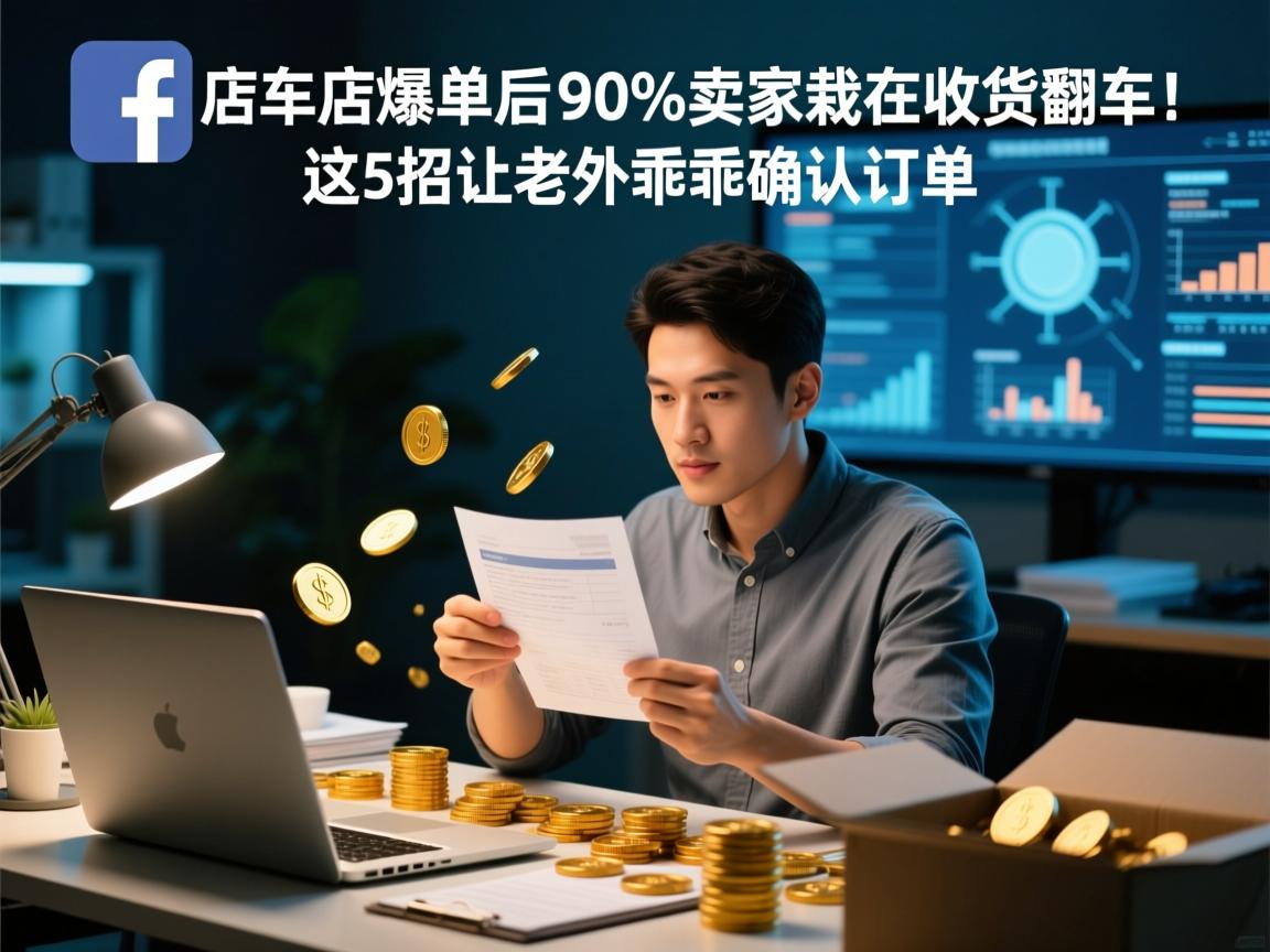 脸书小店爆单后,90%卖家栽在收货翻车!这5招让老外乖乖确认订单