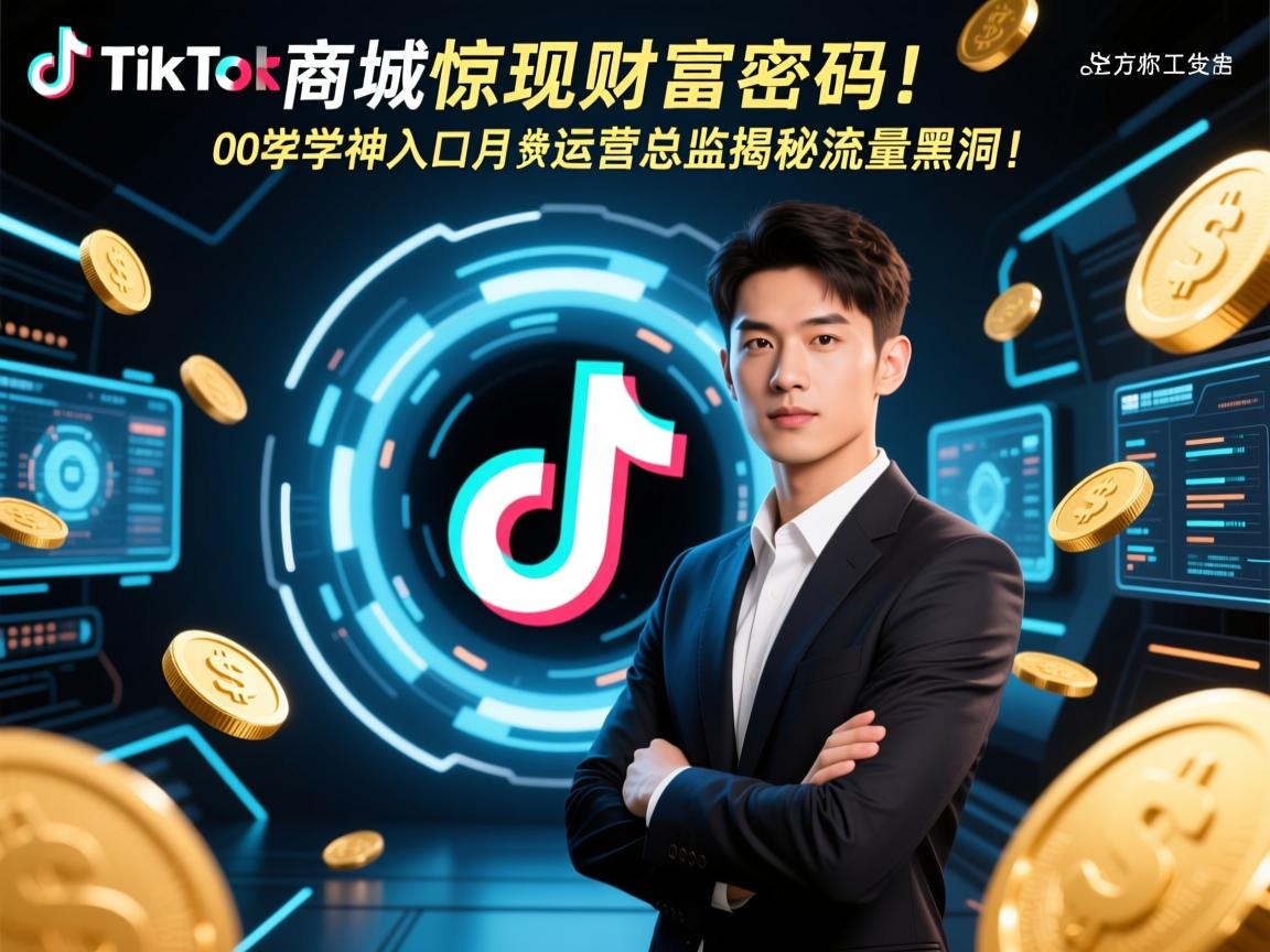TikTok商城惊现财富密码!00后留学生靠神秘入口月入6位数,运营总监揭秘流量黑洞