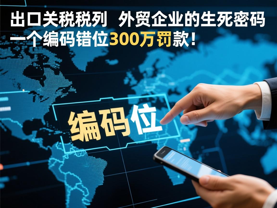 出口关税税则,外贸企业的生死密码,一个编码错位300万罚款!