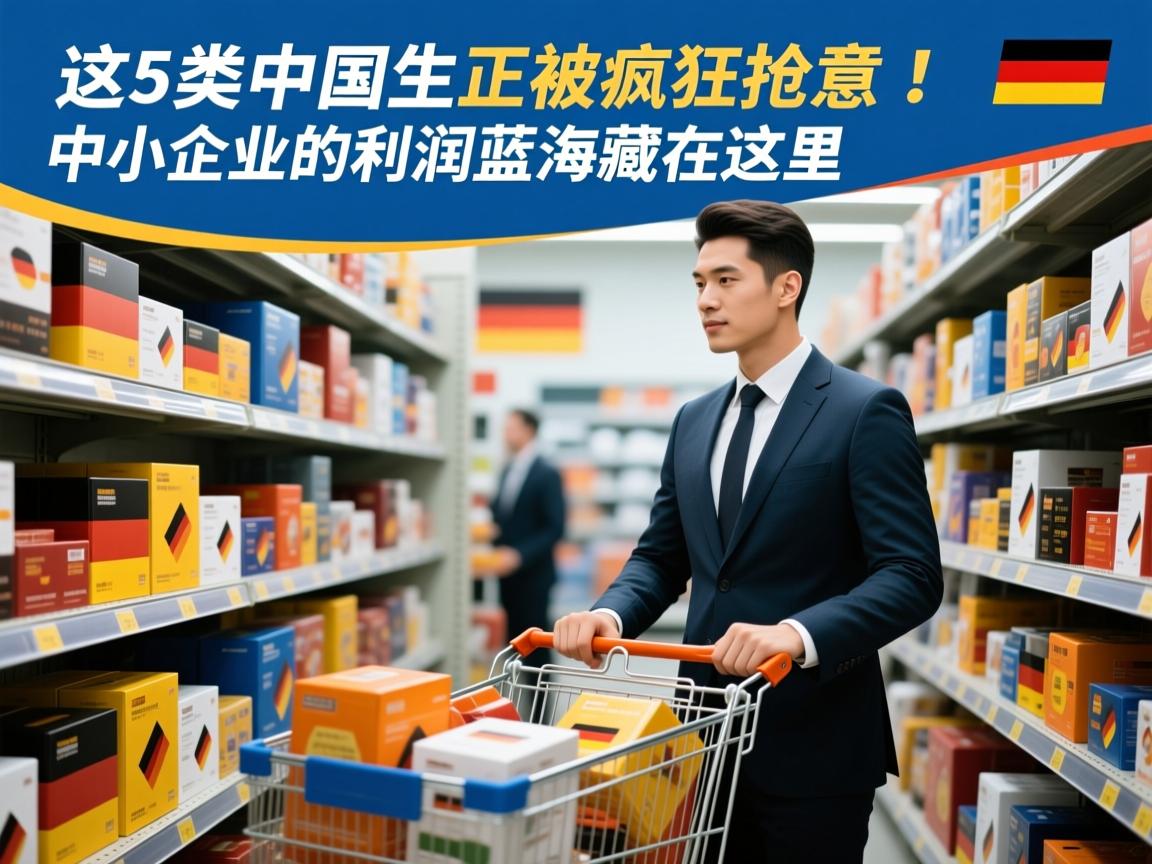 与德国做生意,这5类中国产品正被疯狂抢购!中小企业的利润蓝海藏在这里