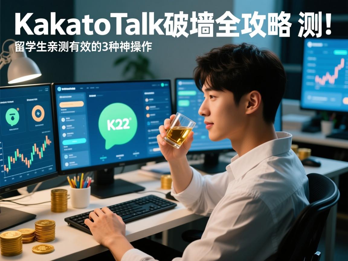 2024实测!KakaoTalk破墙全攻略,留学生亲测有效的3种神操作