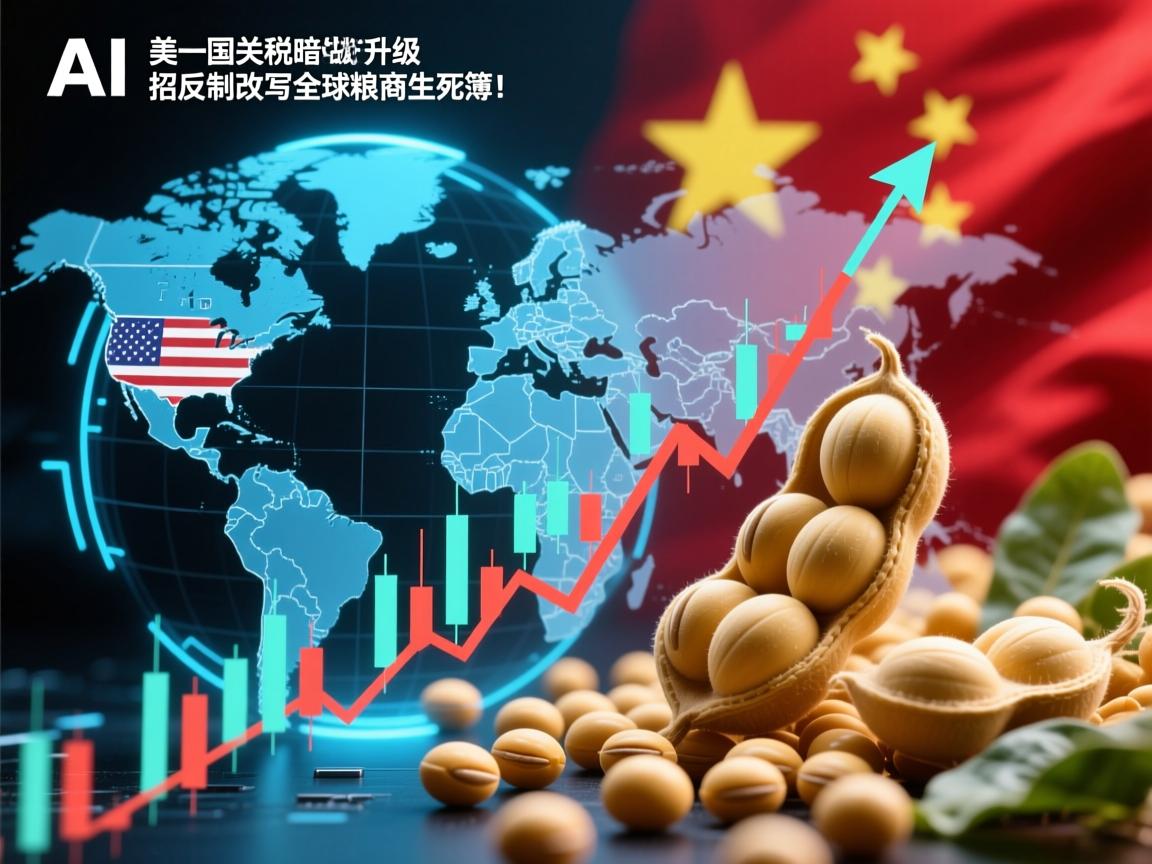 AI预测,美国大豆关税暗战升级,中国一招反制改写全球粮商生死簿!