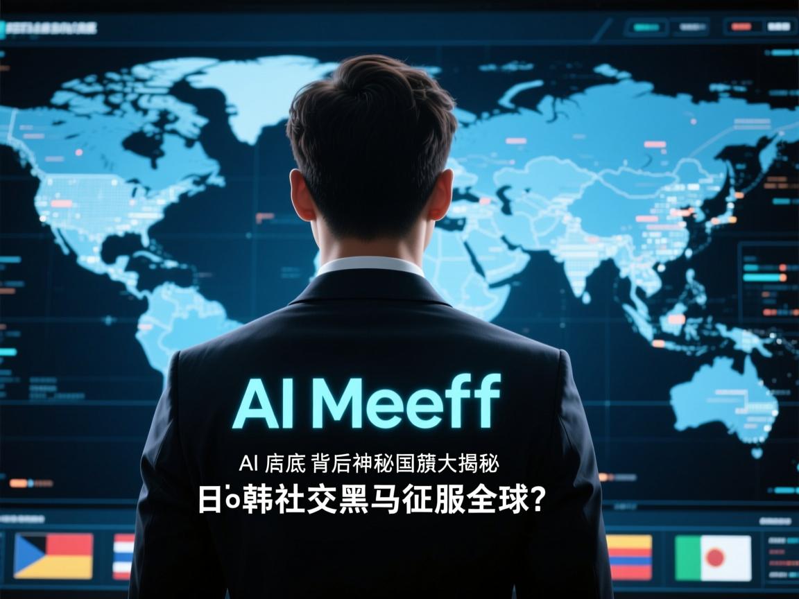 AI起底,Meeff背后神秘国籍大揭秘,日韩社交黑马如何征服全球?