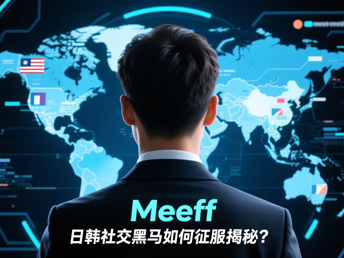 AI起底,Meeff背后神秘国籍大揭秘,日韩社交黑马如何征服全球?