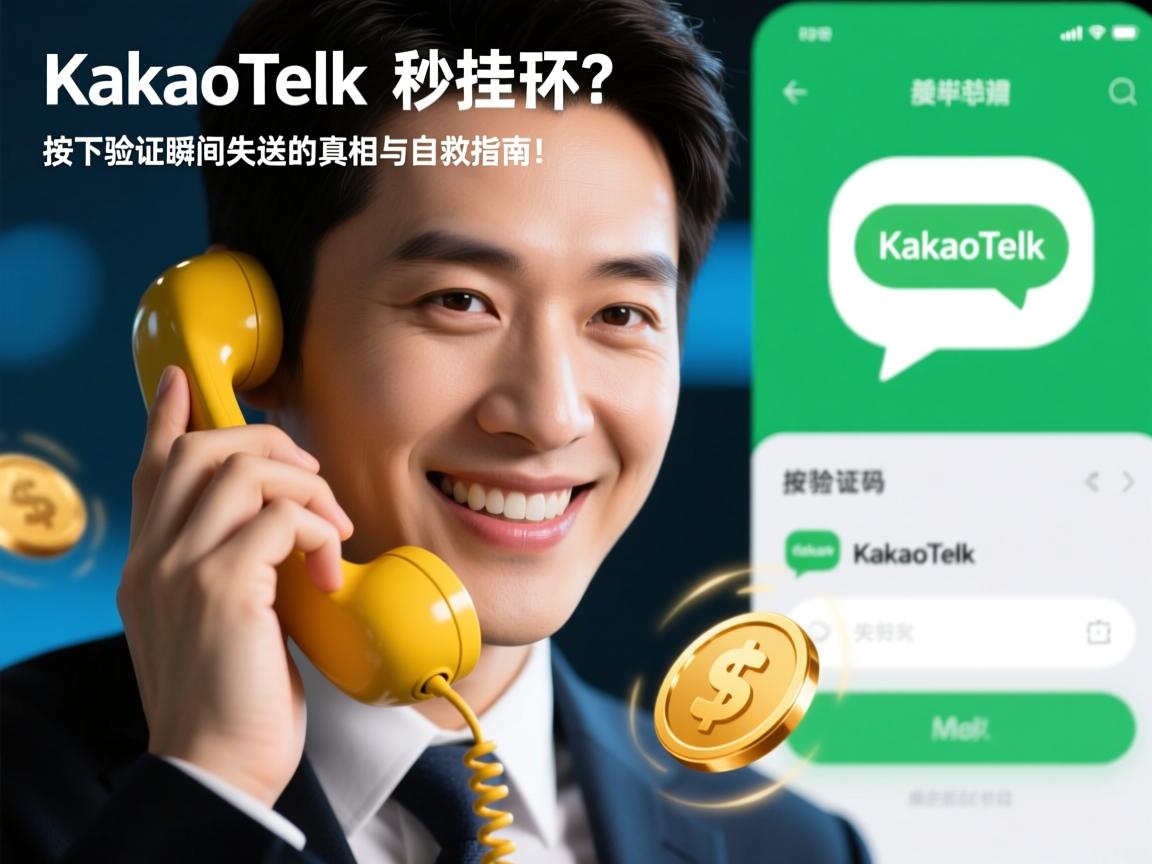 KakaoTalk接听电话秒挂断?按下验证码瞬间失联的真相与自救指南!