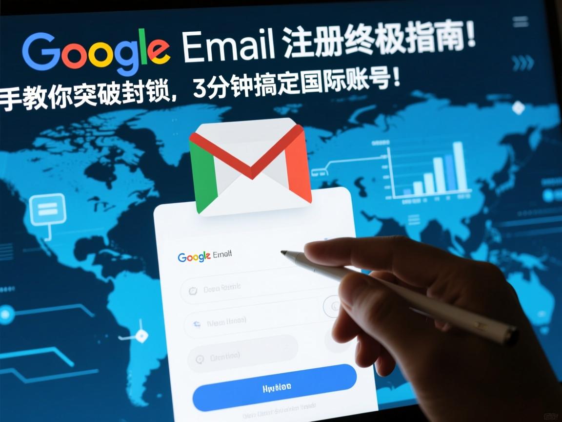 谷歌邮箱注册终极指南,手把手教你突破封锁,3分钟搞定国际账号!