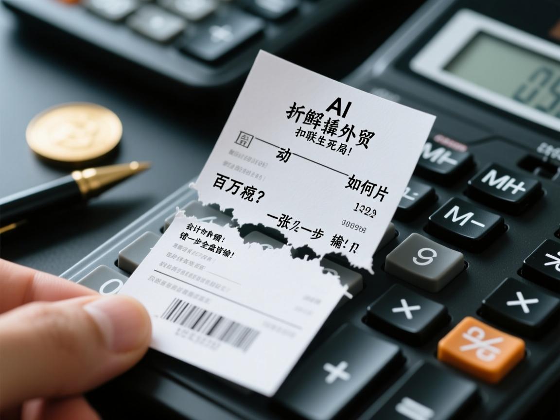 AI拆解外贸抵扣联生死局!一张纸片如何撬动百万退税?会计痛哭,错一步全盘皆输!