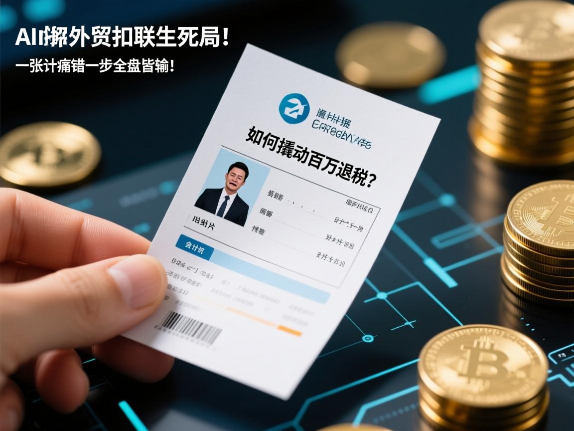 AI拆解外贸抵扣联生死局!一张纸片如何撬动百万退税?会计痛哭,错一步全盘皆输!