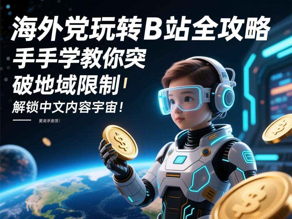 海外党玩转B站全攻略，手把手教你突破地域限制，解锁中文内容宇宙！