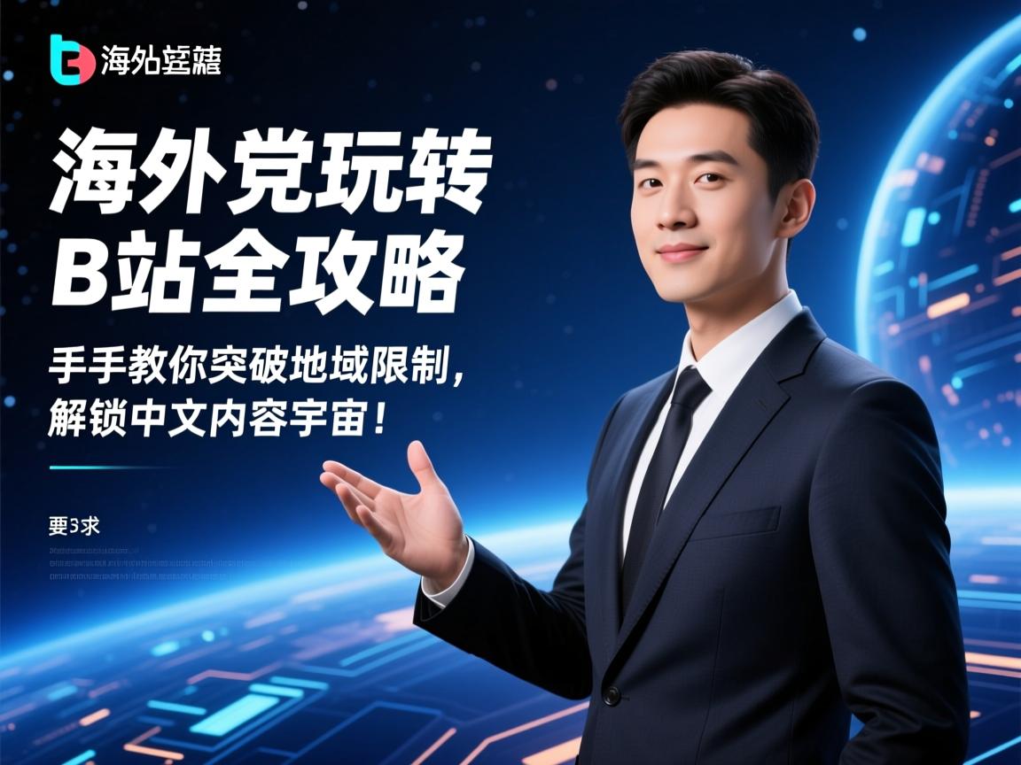 海外党玩转B站全攻略,手把手教你突破地域限制,解锁中文内容宇宙!