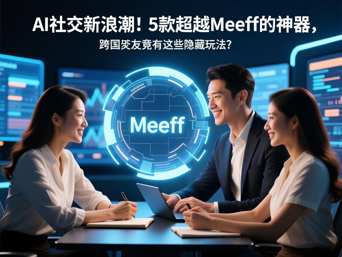 AI社交新浪潮!5款超越Meeff的神器,跨国交友竟有这些隐藏玩法?
