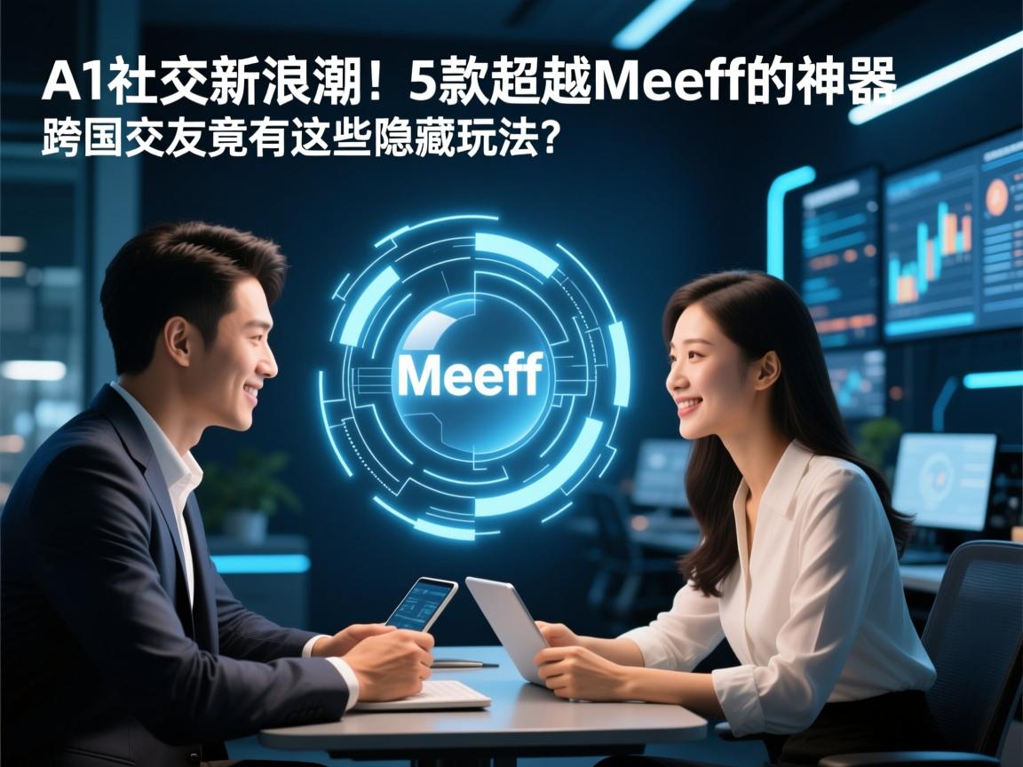 AI社交新浪潮!5款超越Meeff的神器,跨国交友竟有这些隐藏玩法?