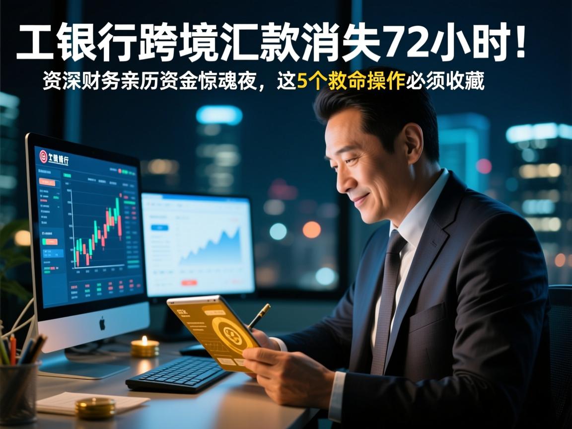 工行跨境汇款消失72小时!资深财务亲历资金惊魂夜,这5个救命操作必须收藏